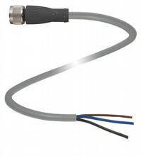 Pepperl+Fuchs 224988 Gniazdo kablowe V11-G-15M-PUR, piny: 3, 15.00 m, 1 szt.