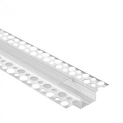 Profil GPS01 podtynk. anodowany+ klosz transp. 1m