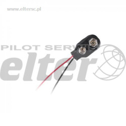 Klips na baterie 6F22 9V