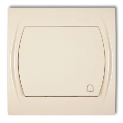 LOGO Przycisk /dzwonek/ podświetlany beżowy 1LWP-4L