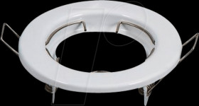 OT5070 Built-in ring GU10, MR16, white, round, 2 pcs