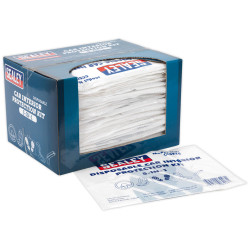 Sealey CCSET550 5-in-1 Disposable Car Interior Protection Kit Box of 50
