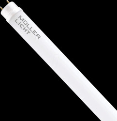 400107 LED tube G13, 8.5W, 950 lm, 3000 K, 600 mm, glass