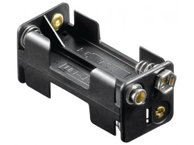 4x AAA (Micro) koszyk na baterie Przycisk