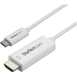 StarTech.com CDP2HD1MWNL StarTech.com 3ft (1m) USB C to HDMI Cable - 4K