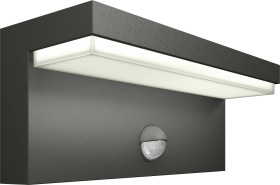 Zewnętrzna lampa ścienna z czujnikiem ruchu Philips LED Bustan 8720169257399 3.8 W 800.00 lm IP44