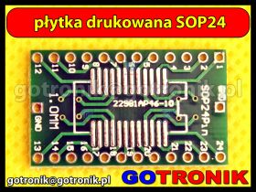 Płytka drukowana SOP24 raster 1,00mm