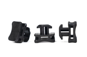 Uchwyt opaski kablowej do opasek 8mm długość 17.5mm szerokość 22,5 mm HellermannTyton Czarny