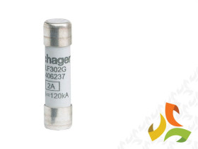 Bezpiecznik 10x38 gG 10A cylindryczny HAGER