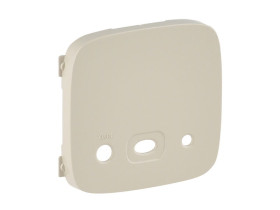 VALENA ALLURE Plakietka kremowa jednostki centralnej wejścia dźwięku 755456 LEGRAND