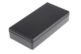 Obudowa ABS szerokość zew. 85,5mm długość zew. 170mm wys. zew. 35,5 mm RS PRO Czarny