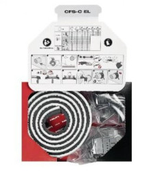 Ogniochronna opaska do tworzenia bariery ogniowej w niestandardowych przepustach Set CFS-C EL (3) + HUS3-H 6x40/5 (100)