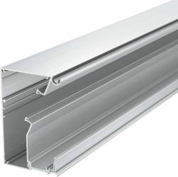 Konstrukcja kanału instalacyjnego urządzenia bez górnej części OBO Bettermann, 6115775, (D x S) 2000 mm x 140 mm