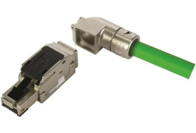 Wtyk RJ45 beznarzędziowy 4 polowy kątowy 90st. 09451511141