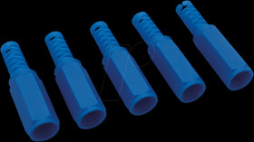075228 Handle Set for DC-Plugs, 5x blue