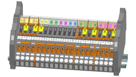 Listwa 20-torowa 847-1008/000-2000