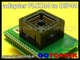 Adapter PLCC44 to DIP44 z podstawką YAMAICHI