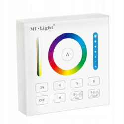 Pilot naścienny led 5-in-1 RGB+CCT B0 2,4ghz MI-Light RGB + CWiWW RGBWW 1 strefa