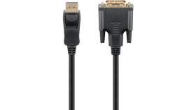 Kabel Przejściowy Displayport/Dvi-D 1.2, Pozłacany - Długość Kabla 3 M