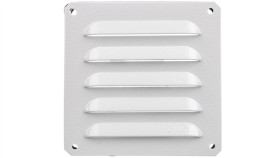 Kratka Metalowa Otwór 104X80mm Zewn. 120X120mm Ip23 Nsycag104x95lm