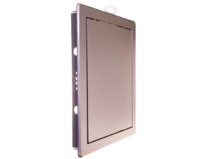 Drzwiczki rewizyjne plastikowe 200x250mm satyna srebrna DT13SS