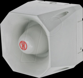 142.100.55 Multi-tone siren WM 42 tones 18 - 30 VDC GY