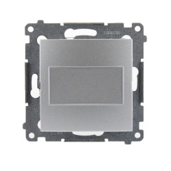 Zaślepka ramki srebrna DPS.01/43 Kontakt Simon54