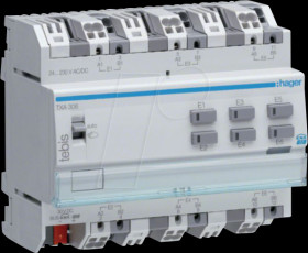 TXA306 6-channel binary input, universal, REG, KNX