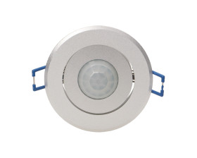 Czujnik ruchu 360st. IP20 1200W aluminium do sufitów podwieszanych regulacja położenia sensora srebrny OR-CR-223