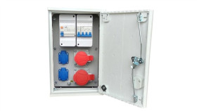 Ps Rb24/Lc Rozdzielnica Budowlana 32/5 16/5 2X230v Rozdzielnia Erbetka Złącze...