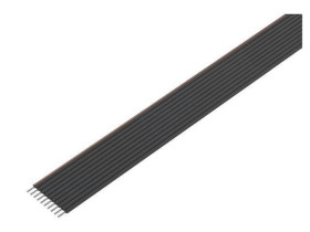 3250-08 Przewód o dł 30m wstążkowy 1mm linka Cu nieekranowany PVC czarny