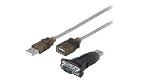 Usb/Rs232-C Konwerter Usb-Rs232 D-Sub 9Pin Wtyk, Usb A Wtyk 1,5M Usb 2.0