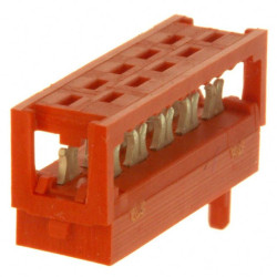 Złącze IDC 10-pinowe 2-rzędowe raster: 2.54mm Męski Montaż na kablu RS PRO