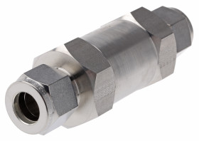 Filtr przewodowy wodny, Stal nierdzewna, Gaz, płyn, 19.64L/min, 1/2cal, A-Lok