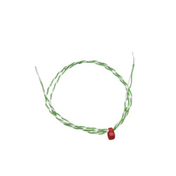 Termopara Typ K średnica 1/0.2mm długość 0.3m Końcówka z gołym kablem RS PRO