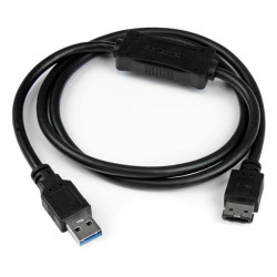 StarTech.com USB3S2ESATA3 3 ft SuperSpeed USB 3.0 To eSATA Cable Adapter