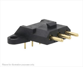 Gniazdo PCB 3 -pinowe raster: 5.08mm Montaż na płytce Kąt Proste Montaż na płytce drukowanej