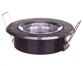 Oprawa punktowa 1x50W GX5,3 IIIkl. 12V IP20 GWEN CT-DTO50-B czarne aluminium 18531