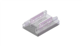 Złącze Do Taśmy Led - Mc - Mono 8Mm - Smd/Cob - Dwustronne - Ed00033882