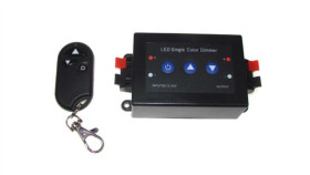 Ściemniacz Led Rf 8A +Panel Jednokanałowy, Pilot