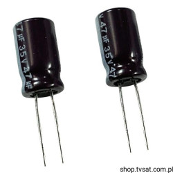 RXJ470M1VSA-0611 Electrolytic 47uF 35V RADIAL LELON