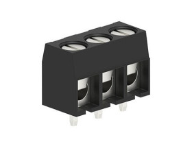 5.0MM EUROBLOCK PC VERT LP BLK 3CKT