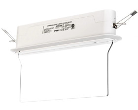 Oprawa awaryjna ARROW P LED 1W 3h dwuzadaniowa + PU31 PU41 biała ARP/1W/C/3/SA/X/WH