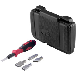 Toolcraft TO-5903430 41 Pcs Scraper Set Aluminium 12-20mm Blades