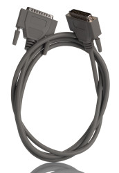 Kabel szeregowy, długość 2m, złącze A: 25-stykowe D-sub, złącze B: 25-stykowe D-sub