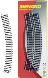 Tor łukowy, Mehano, skala H0, 4 szt.