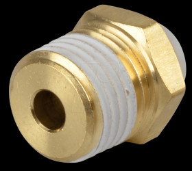 Screw connection, straight, R1/4 <> Ø 6 mm