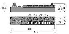Moduł autonomiczny Turck SCOB-0404D-0006 6824141 1 szt.