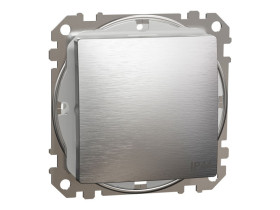 SEDNA DESIGN & ELEMENTS Wyłącznik schodowy IP44 szczotkowane aluminium SDD270106 SCHNEIDER ELECTRIC