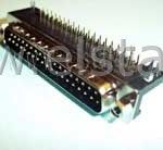 WT do druku kątowy 37pin 7,2mm DRB-37PR